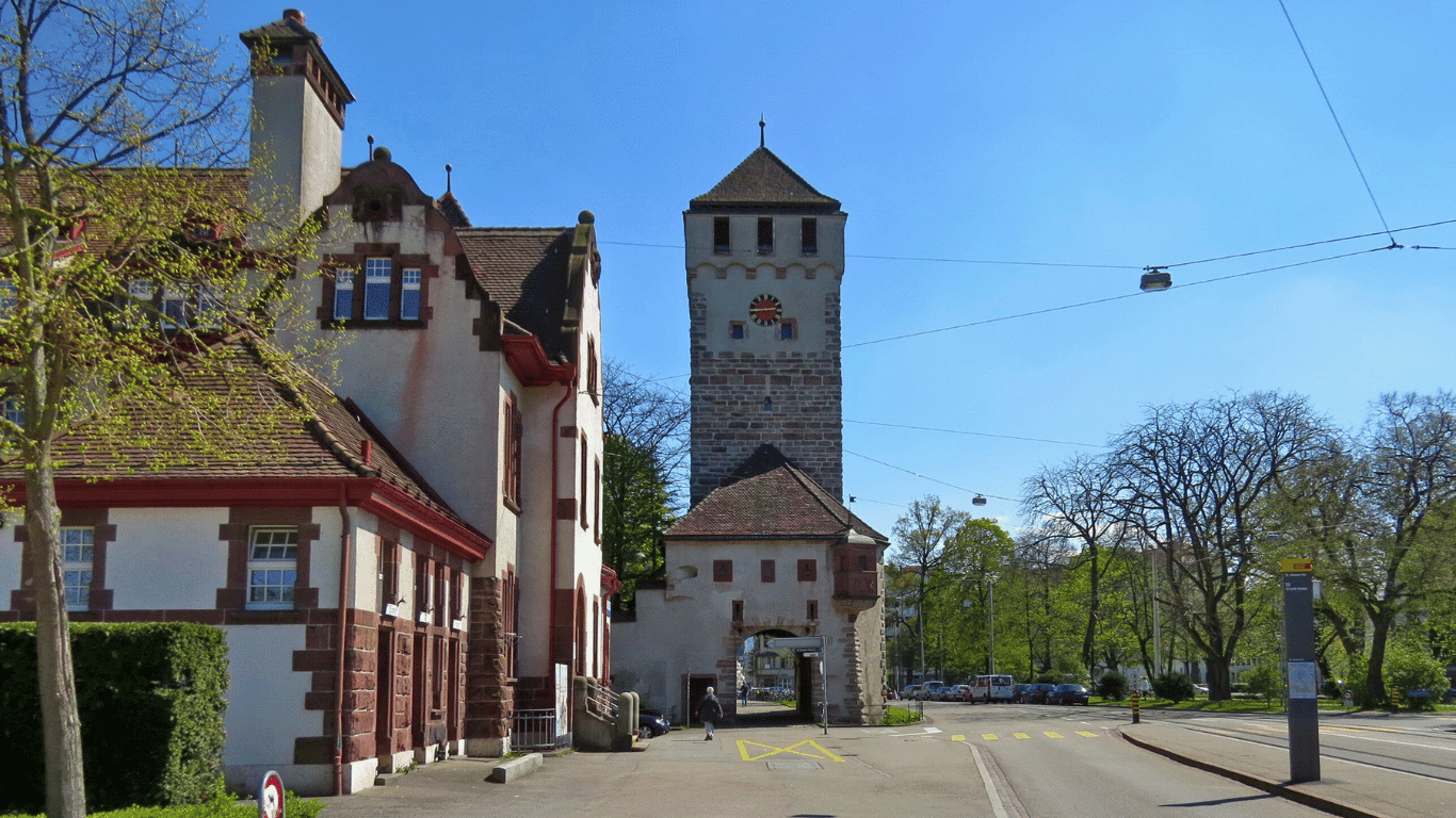 St johanns Tor Ansicht